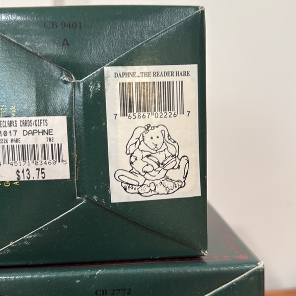 NIB Vtg 90's Boyds Bears Figurines Lot of 4 Bailey Daphne Velma Amelia - Picture 4 of 12